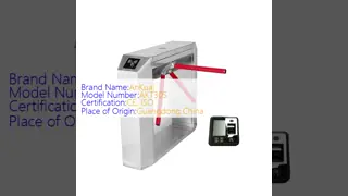 Not Condensed Relative Humidity Tripod Turnstile Gate Made of SUS304 Power Voltage AC220V10V Ideal for Pedestrian Control