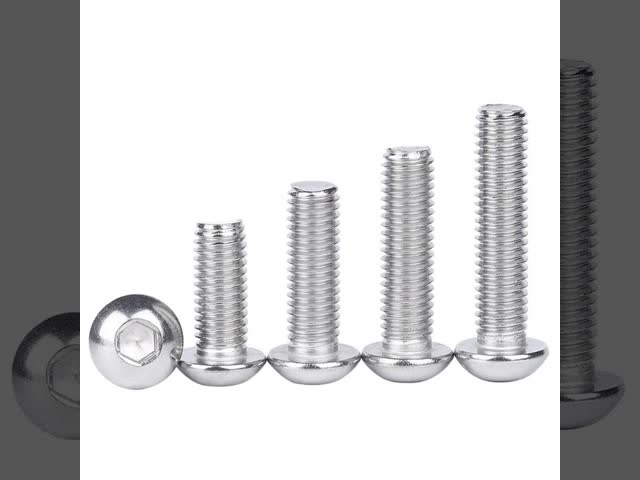 304 stainless steel round head hexagon socket head screws Torx head screws Pan head screws M2/M3/M4/M5/M6/M8