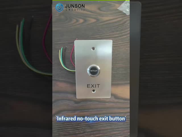 Infrared Sensor No Touch Exit Push Button Door Release Switch 5 Wire