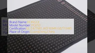 Double Layer FPC Flexible Printed Circuit Board with Double-Sided Black Film and Surface Gold-Plated for LED Flexible Display Screen
