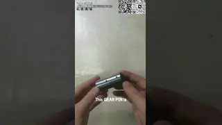 Customizable JS220 Heat Treatment Excavator Swing 1 Stage Gear Pin