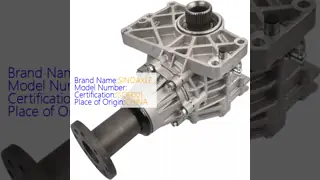 Transfer Case Assembly 473003B600 with Metal + Rubber Construction and 1 Year Warranty for Hyundai Santa Fe Kia Sportage