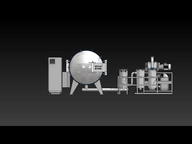 Magnesium Fluoride Carbonization Furnace 1600℃ High Temperature