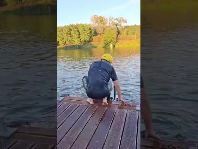 Dockstarter Foil Launch Pad Inflatable Platform Hydrofoil For Beginner Surfing