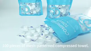 Disposable Towel Compressed Towel Tablet For Aircraft Aviation Travel