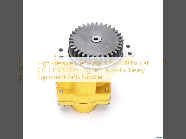 High Pressure Fuel Pump 233-5220 for Cat C10 C11 C12 C13 Engines Excavator Heavy Equipment Parts Supplier