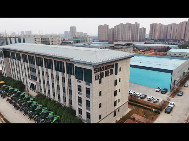 Liangong Bulldozers & Excavators Factory Display。