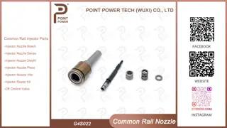 G4S022 Denso Common Rail Nozzle For Injectors 295700-0930/1465A453 Applied MITSUBISHI