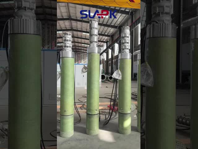 Three-phase stainless steel electric submersible pumps with a head range of 10 to 700 meters are an ideal choice for mining water pump solutions.