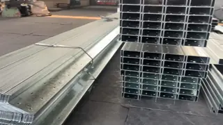 High Load Bearing Capacity C Shaped Steel Channel Easy Installation Corrosion Resistant