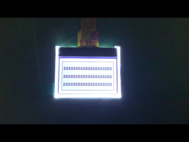 1.3 Inch 128x64 LCD Module with UC1701x Drive IC for Nuclear Radiation Detection Monochrome Screen
