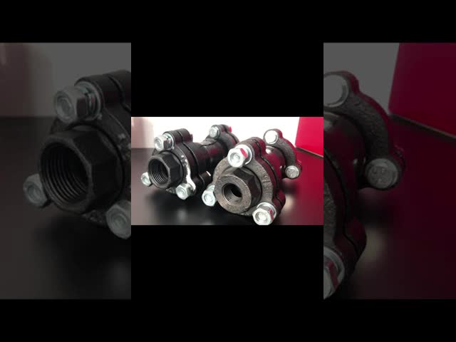 Threaded Live Joints EPDM Rubber Expansion Joints Forged Double Spherical Design