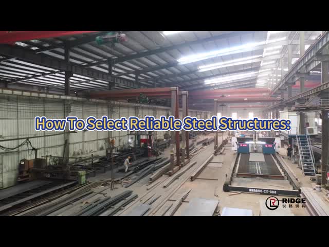 Custom Multi-Storey Steel Structure Building H-Section Frame