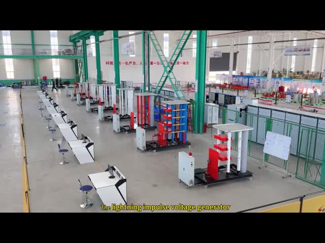 Lightning Impulse Voltage Tester Full Wave Impulse Generator For HV Withstand Testing