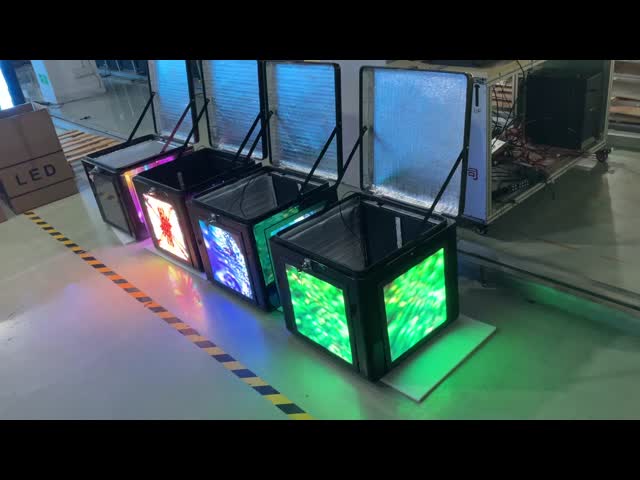 Delivery Box LED Display P2.5 LED Motorcycle Take-out Delivery Food Box LED Screen Display