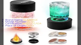 Bar Smoker Kit Featuring Electronic Lighter for Whiskey Smoking and Enhancing Flavor Profiles of Meats Cocktails and Desserts