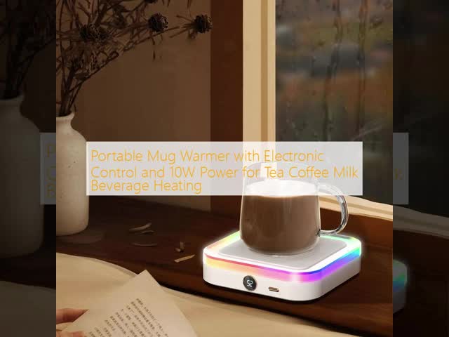 OEM Brand 10W Portable Electric Cup Warmer For Tea Coffee Milk Beverage Heating