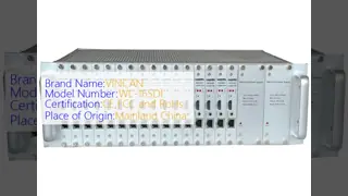 16 Channel HDMI 3G SDI Encoder For High Definition Video Signal