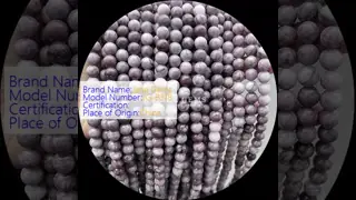 8mm Polished Gemstone Beads Hematite Yooperlite And More Various Types Crystal Healing Stone Loose Bead Strands for Fashion Accessories