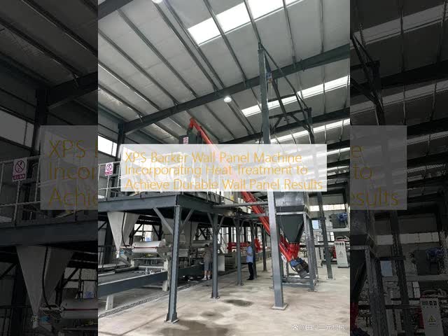 Heat Treated XPS Backer Wall Panel Machine with 50-250mm Thickness and 15-30 KW Power Range