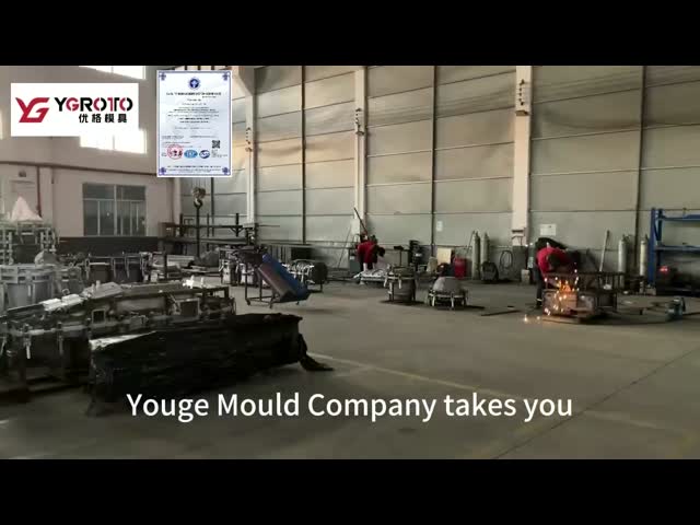 Aluminum Rotational Moulds Custom Rotational Molding Rotational Aluminum Mould