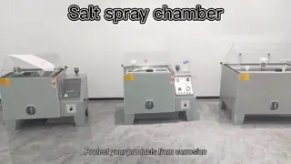 Camera di prova per spruzzo di sale con volume di spruzzo regolabile e protezione per la sicurezza