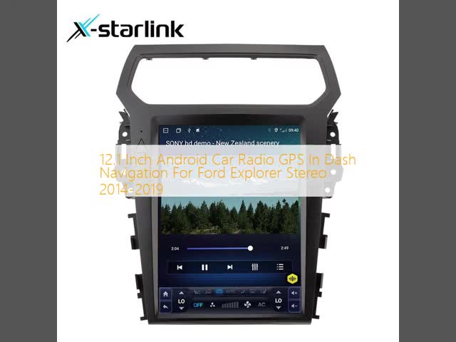 12.1 Inch Android Car Radio GPS In Dash Navigation For Ford Explorer Stereo 2014-2019