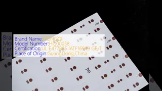 2835 LED 12V Operating Voltage Polyimide Based Flexible LED FPC Board for High Performance Lighting