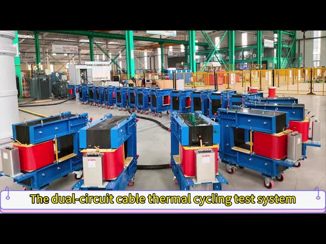 Accuracy Underground Submarine Cable Test Equipment Cable Load Cycling Test System