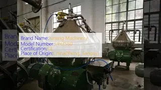 Stainless Steel Disc Oil Separator Capacity 5000-15000 L/H For Animal Fat Clarification