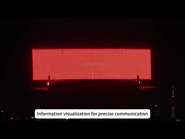 DS16 Warning Screen with 52-Inch Ultra-Wide Full-Color Display, 4096 High-Brightness Lamp Beads, and 1000m Flash Visibility for DJI Matrice 400