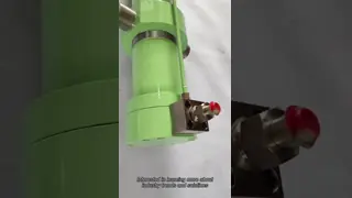 Hot Selling Good Quality Rexro CDL1 MP5 Sensor Hydraulic Cylinder Heavy Load Double Rod Hydraulic Cylinder video