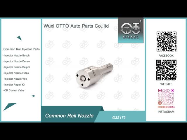  Denso Injector Nozzle G3S172 For Denso G3 Series Nozzle For Injector 295050-3520  S0004 6628+01