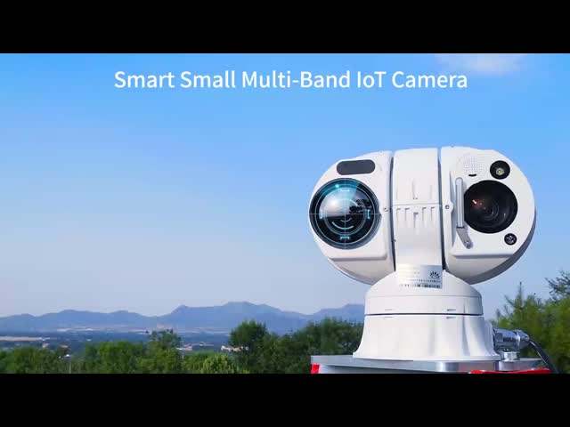 640x512 Resolution PTZ Thermal Imaging Multi-Sensor IOT Smart Camera -30°C To 70°C