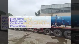 Q245R P265GH Water Boiler Steam Drum Natural Circulation