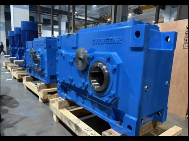EH Series Modular Design Parallel Helical Gearbox with Progressive Ratio and Noise Reduction for Industrial Gear Drive
