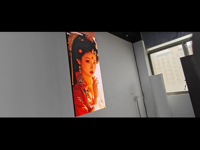 Indoor P1.95 Ultra-Thin LED Advertising Display Full Color Double sided LED display