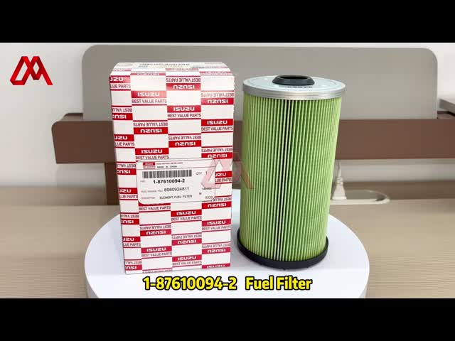 Fuel Filter 1-87610094-1 Replacement 1-87610094 8-98092481 for ISUZU 4HK1 E4 6WF1 CXZ CYZ Engine