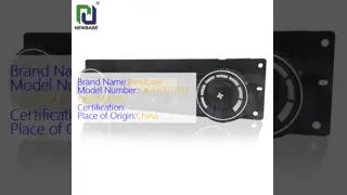 PEUGEOT 206 HVAC Control Module Heater Panel with DC12V Power ABS Material and IP43 Protection for Car Air Conditioner System