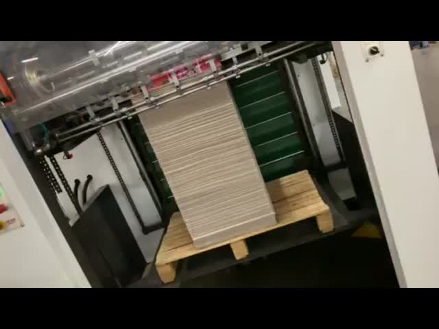 7000s/H Speed Automatic Die Cutting Machine 600T Carton Box Corrugated Embossing