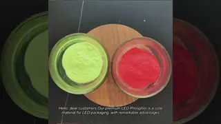 High Light Output LED Phosphor Powder with Good Chemical Resistance in Dry and Cool Storage Condition