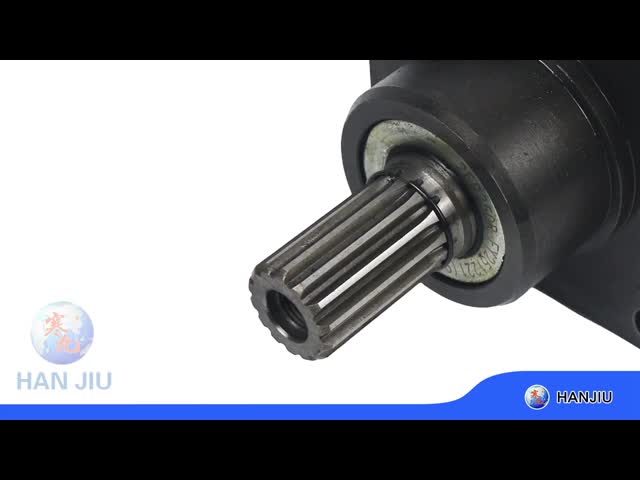 Medium Duty Motor - Torqmotor TG Series Parker TG0240 wheel drive motor with manifold ports size  used on excavator grab attachment