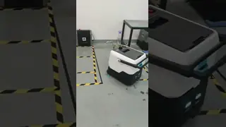 Hands-free commercial robot vacuum and scrubber system to significantly reduce labor costs and time