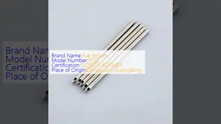 Processing of 304 316L stainless steel capillary tube laser cutting  slotting  variable diameter head  and tapered end