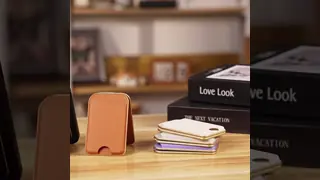 3 Cards Magsafe Stand Wallet Waterproof with Kickstand Function