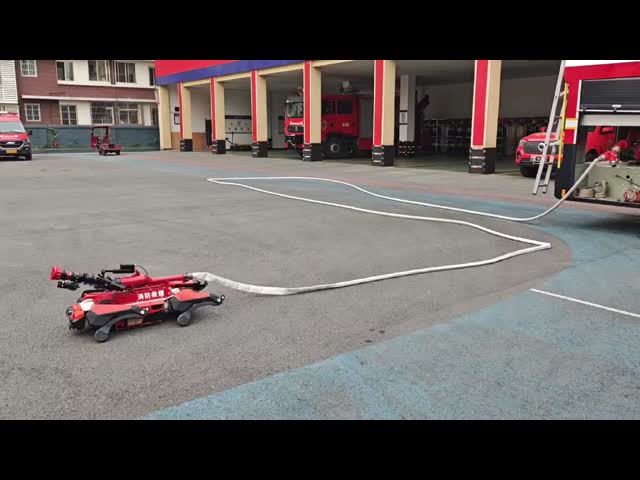 Emergency robots perform monitoring and early warning, search and rescue, communication and command,