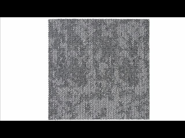 50cm x 100cm Printed Carpet Tiles with 100% Universal Nylon 66 and PVC Fiberglass Backing for Commercial Use