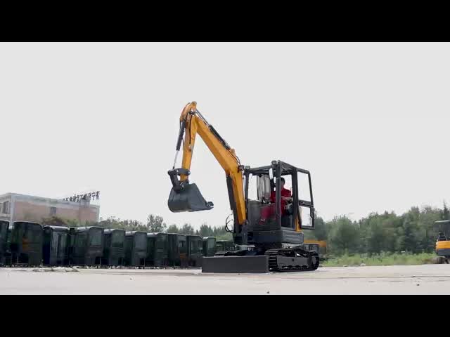 Tackle Diverse Challenges with the HT35 Small Excavator