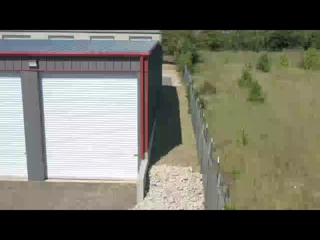 Structural Galvanized Steel Two Car Garage Metal Building