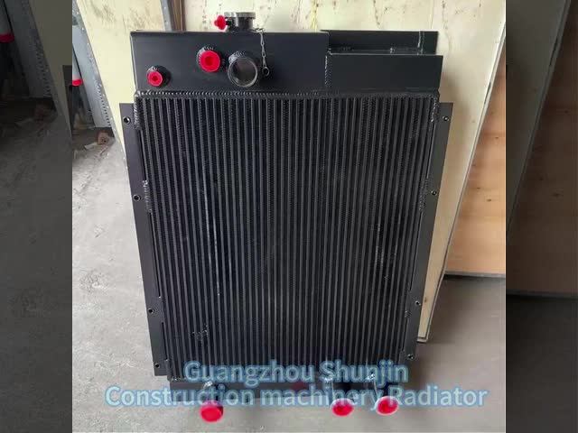 CAT D3G Water And Oil Combined Together Radiator For Bulldozer Machine